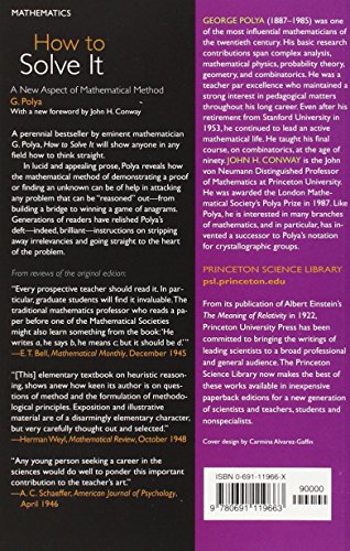 How to Solve It: A New Aspect of Mathematical Method (Prince