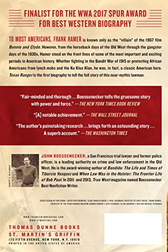 Texas Ranger: The Epic Life of Frank Hamer, the Man Who Kill