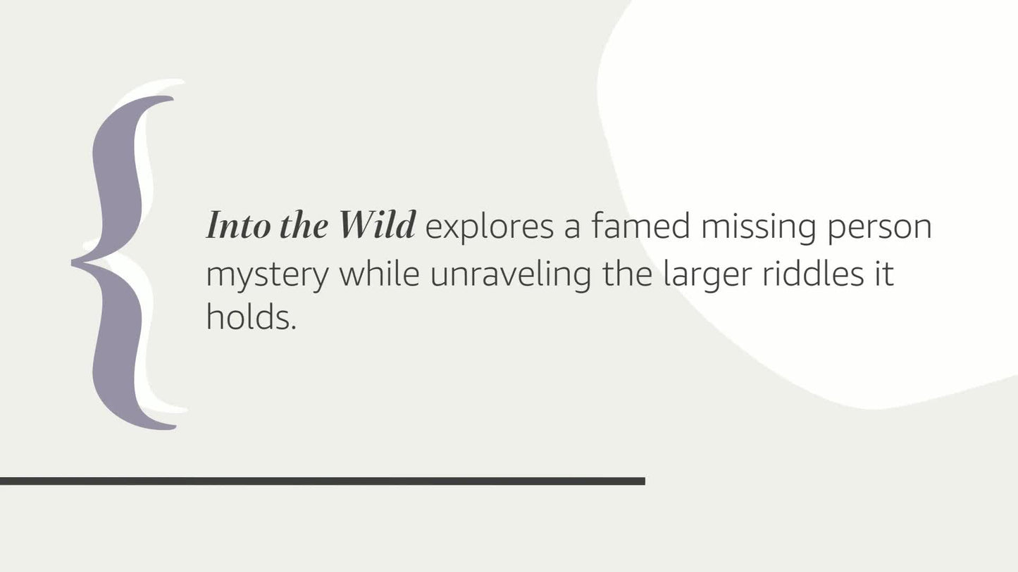 Into the Wild by Krakauer, Jon