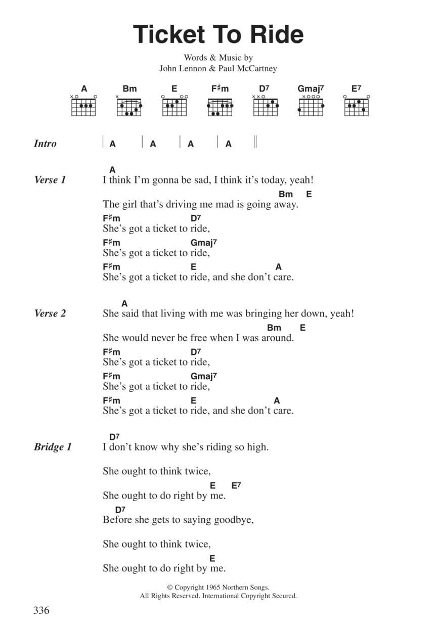 The Beatles Complete Chord Songbook by The Beatles