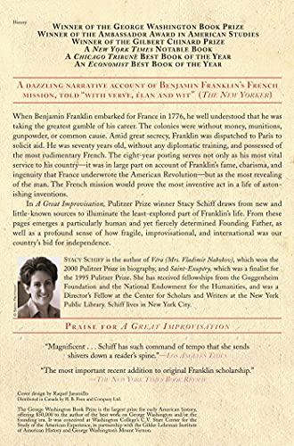 A Great Improvisation: Franklin, France, and the Birth of Am