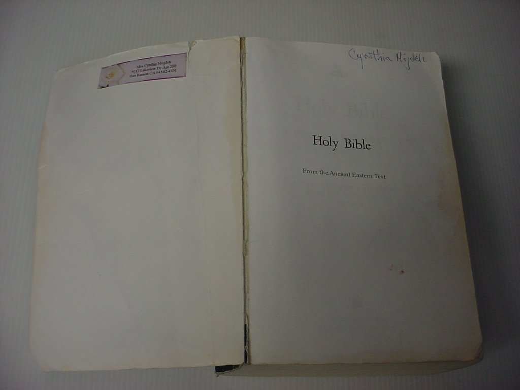 Holy Bible: From the Ancient Eastern Text: George M. Lamsa's