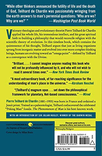 The Phenomenon of Man (Harper Perennial Modern Thought) by T