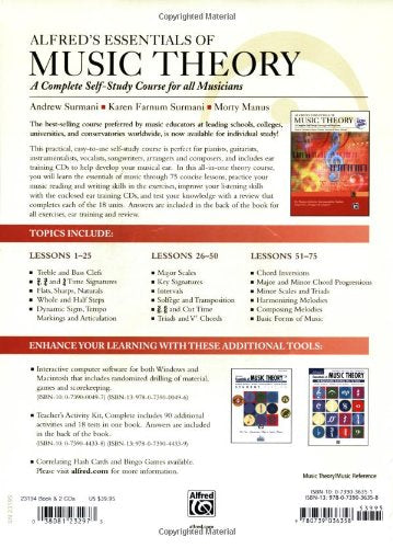 Alfred's Essentials of Music Theory: A Complete Self-Study C