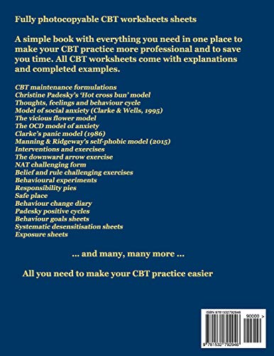 CBT Worksheets: CBT Worksheets for CBT therapists in trainin