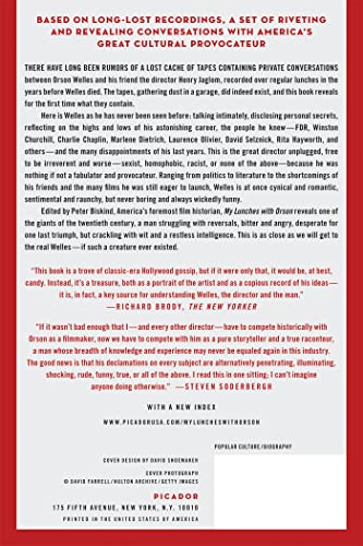 My Lunches with Orson: Conversations between Henry Jaglom an