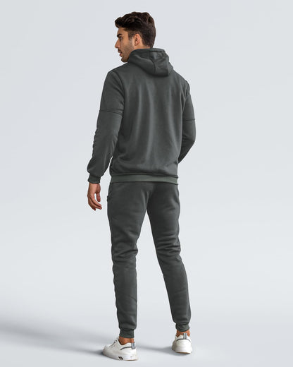 Hakjay Sweatsuits for Men 2 Piece Hoodie Men's Jogging Tracksuit Set Casual Athletic Long Sleeve Outfit Pullover Suit Set