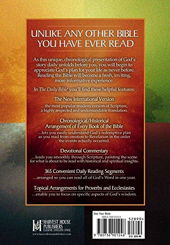 The Daily Bible: In Chronological Order 365 Daily Readings b