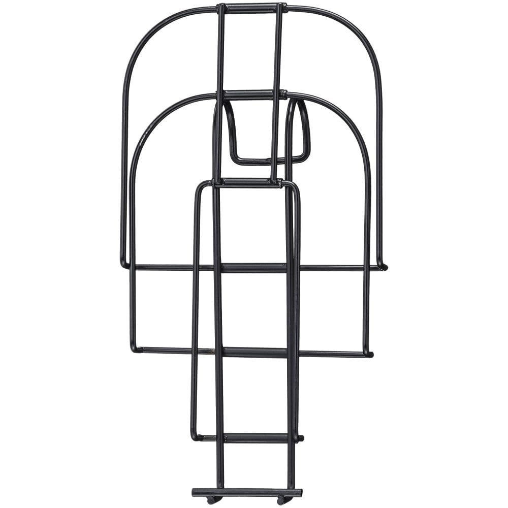 Tough1 Collapsible Stall Bottle Holder – Powder-Coated Metal, Easy Storage, 11¼” Tall