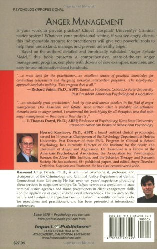 Anger Management: The Complete Treatment Guidebook for Pract