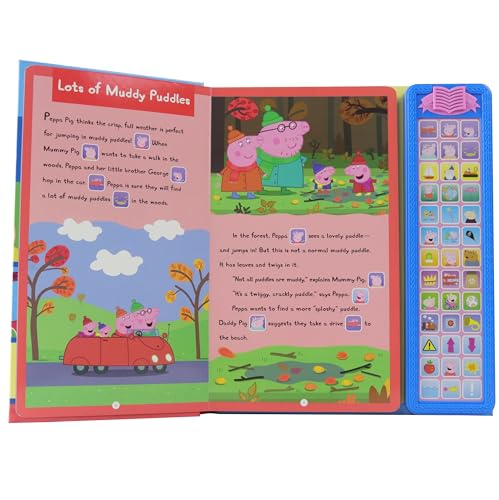Peppa Pig - Sound Storybook Treasury 39-Button Sound Book -