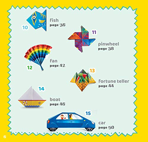 Origami for Kids: 20 Projects to Make Plus 100 Papers to Fol