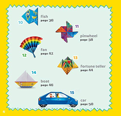 Origami for Kids: 20 Projects to Make Plus 100 Papers to Fol