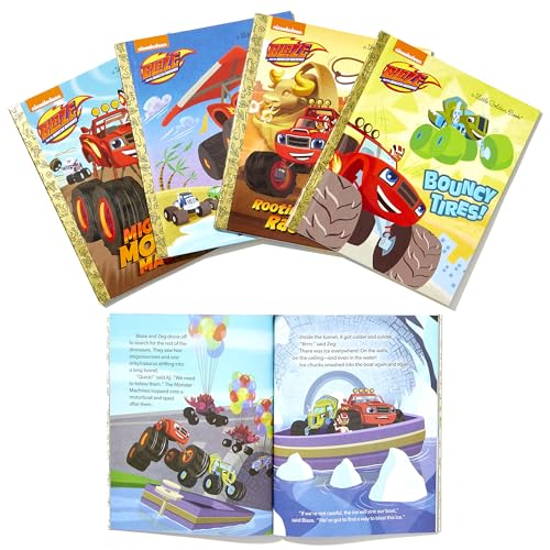 Blaze and the Monster Machines Little Golden Book Library --