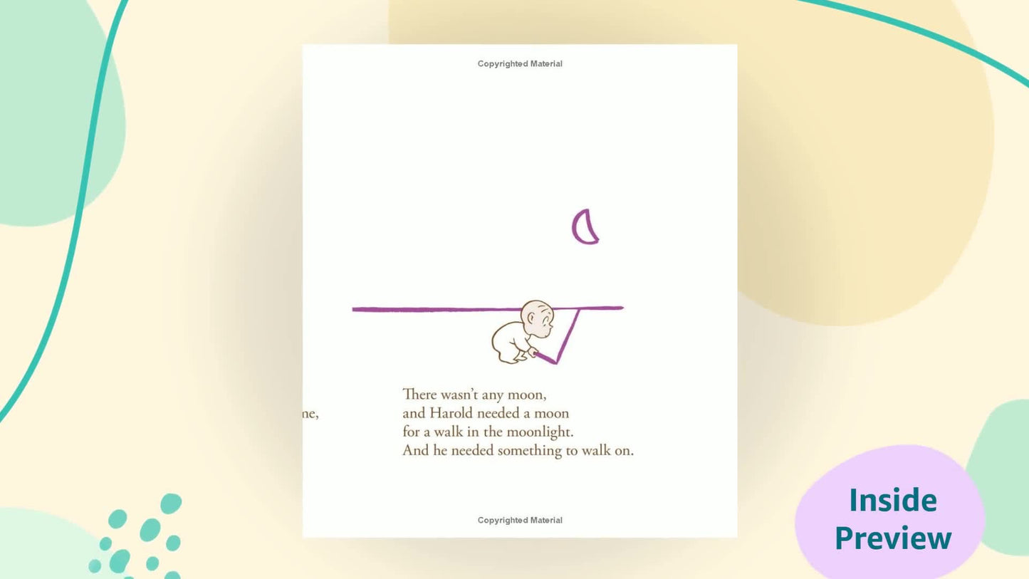 Harold and the Purple Crayon (Purple Crayon Books) by Johnso