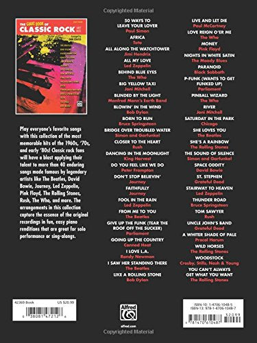 The Giant Book of Classic Rock Sheet Music: Easy Piano (The