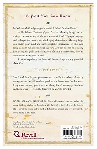 The Relentless Tenderness of Jesus by Brennan Manning