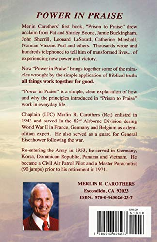 Power in Praise: Giant Print by Carothers, Merlin R.