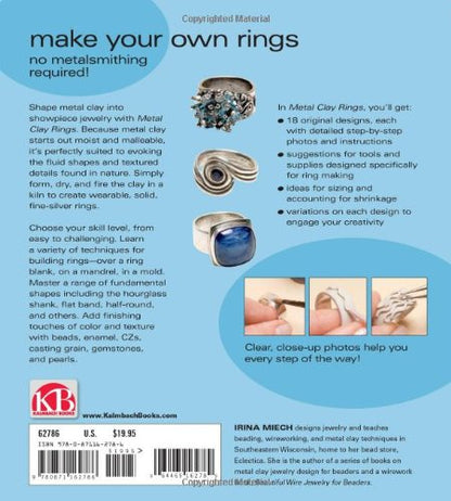 Metal Clay Rings: Silver Jewelry Inspired by Nature by Miech