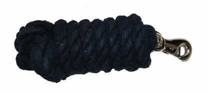 AJ Tack 10 Foot Cotton Lead Rope with Bull Snap - Set of 5