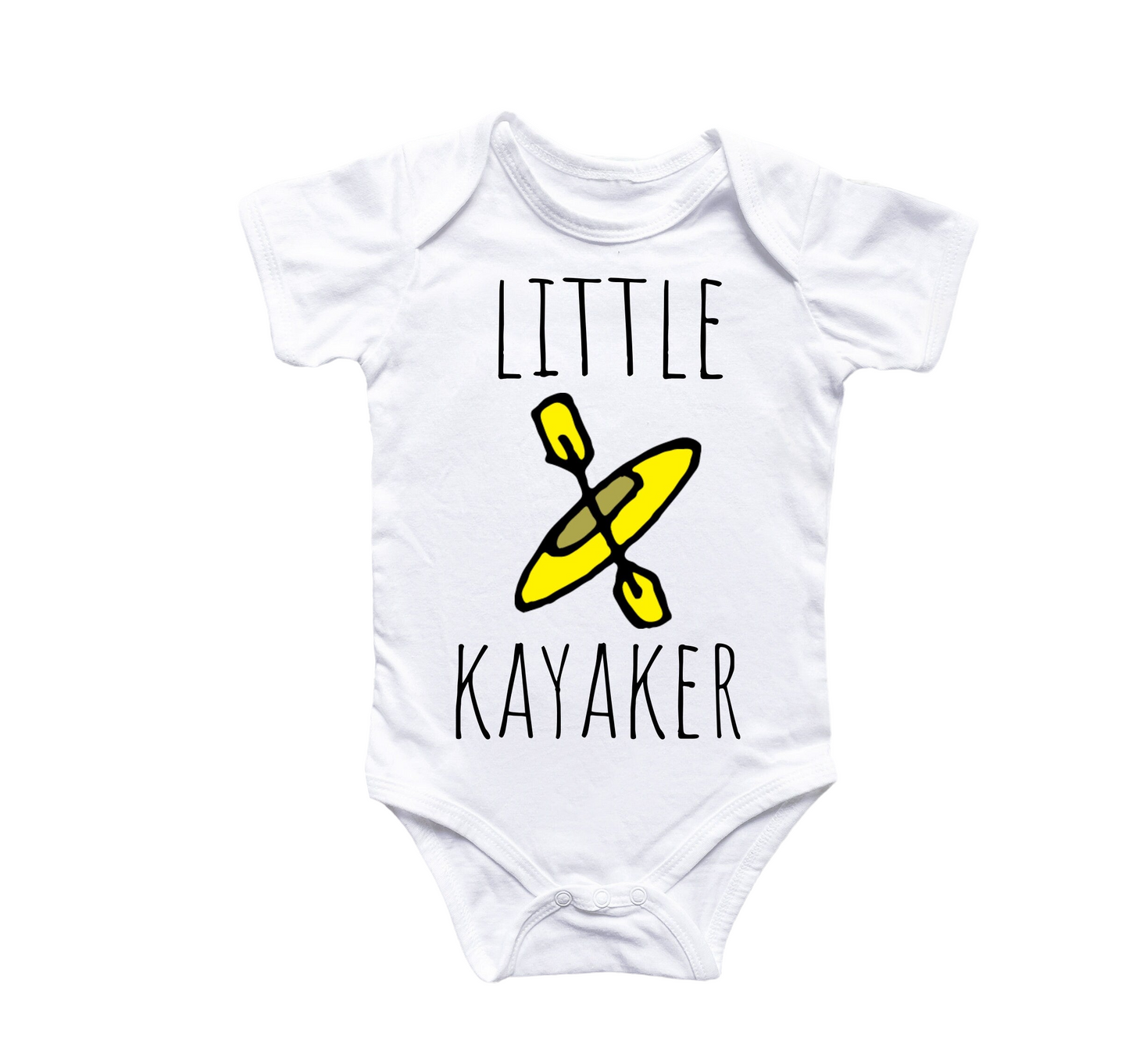 Kayak River Lake - Baby Boy Girl Clothes Infant Bodysuit Funny Cute