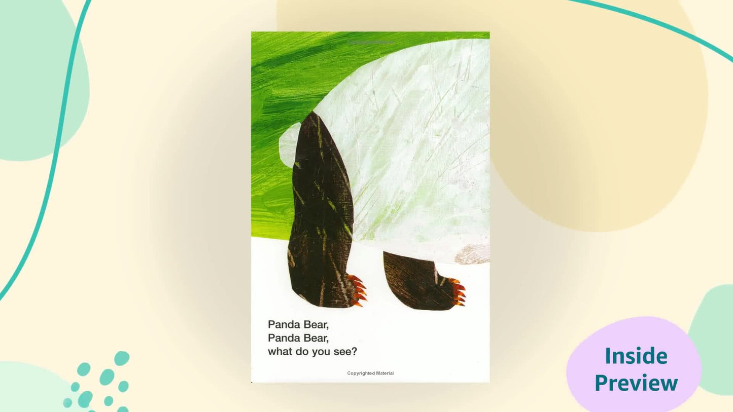 Panda Bear, Panda Bear, What Do You See? Board Book by Marti