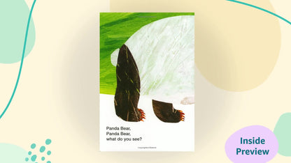 Panda Bear, Panda Bear, What Do You See? Board Book by Marti