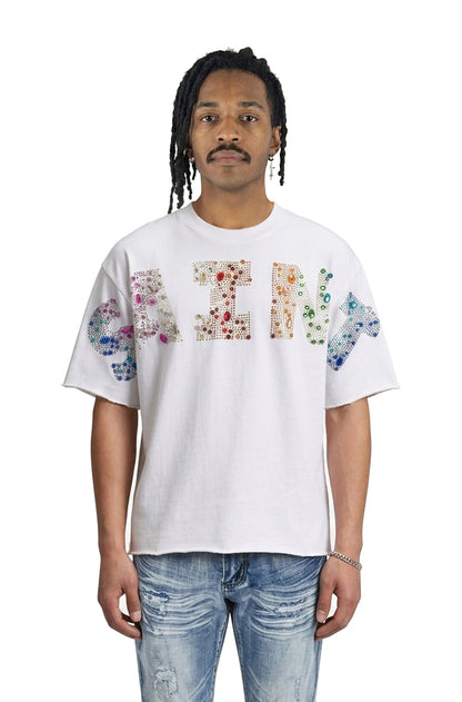 Rebel Denim Saint Tee - White