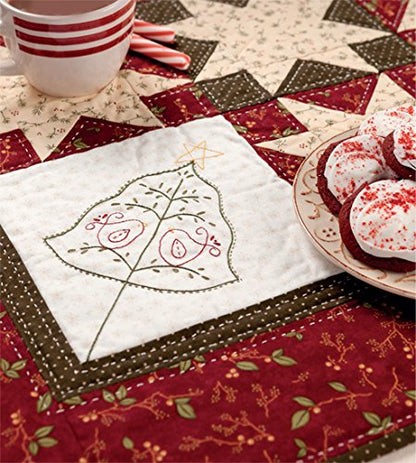 Christmas Patchwork Loves Embroidery: Hand Stitches, Holiday