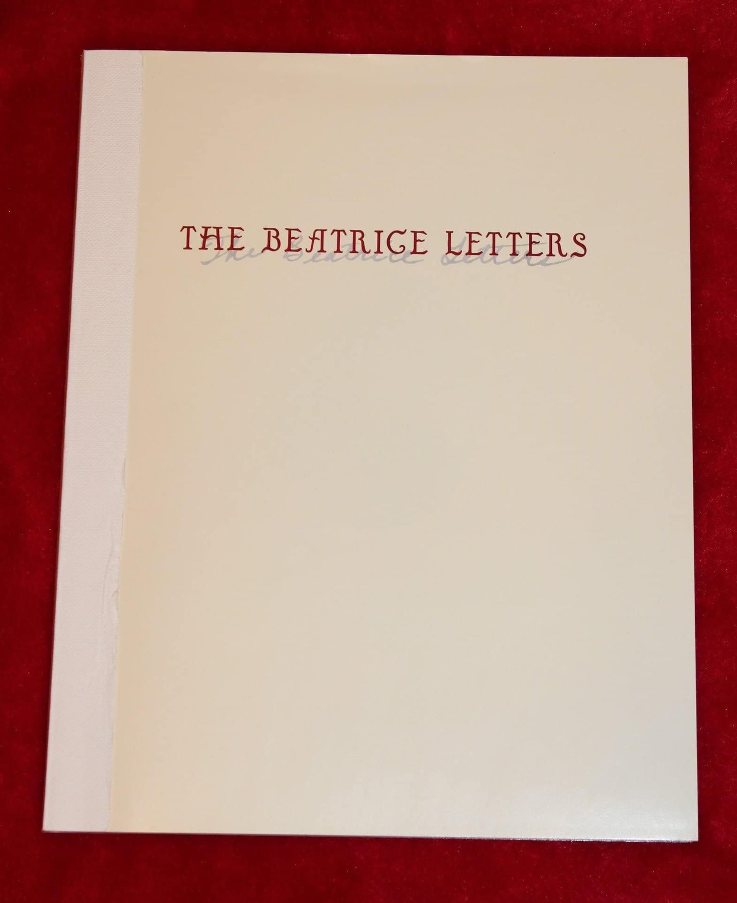 The Beatrice Letters (A Series of Unfortunate Events) by Sni