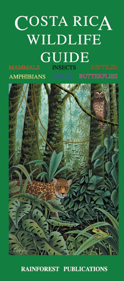 Costa Rica Wildlife Guide (Laminated Foldout Pocket Field Gu