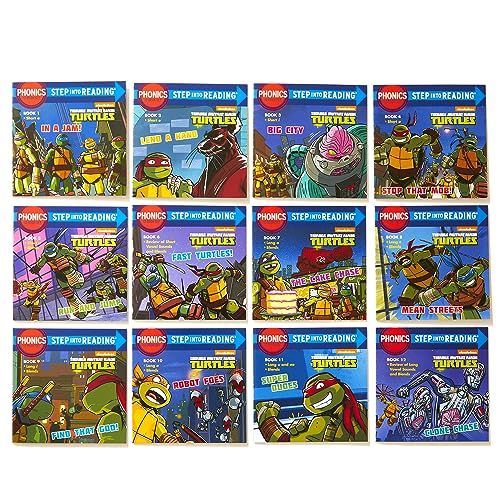 Phonics Power! (Teenage Mutant Ninja Turtles): 12 Step into