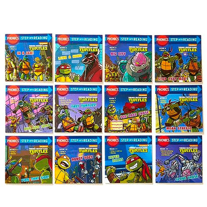 Phonics Power! (Teenage Mutant Ninja Turtles): 12 Step into