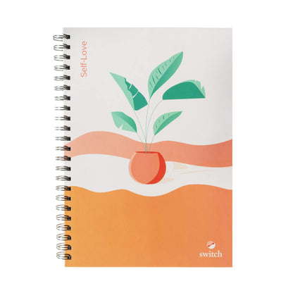 HARDCOVER- Self-Love Journal - 120 Pages - 91 Day Notebook a