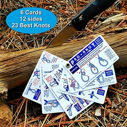 Pro-Knot Outdoor Knots - Portable Waterproof Knot Book by Jo
