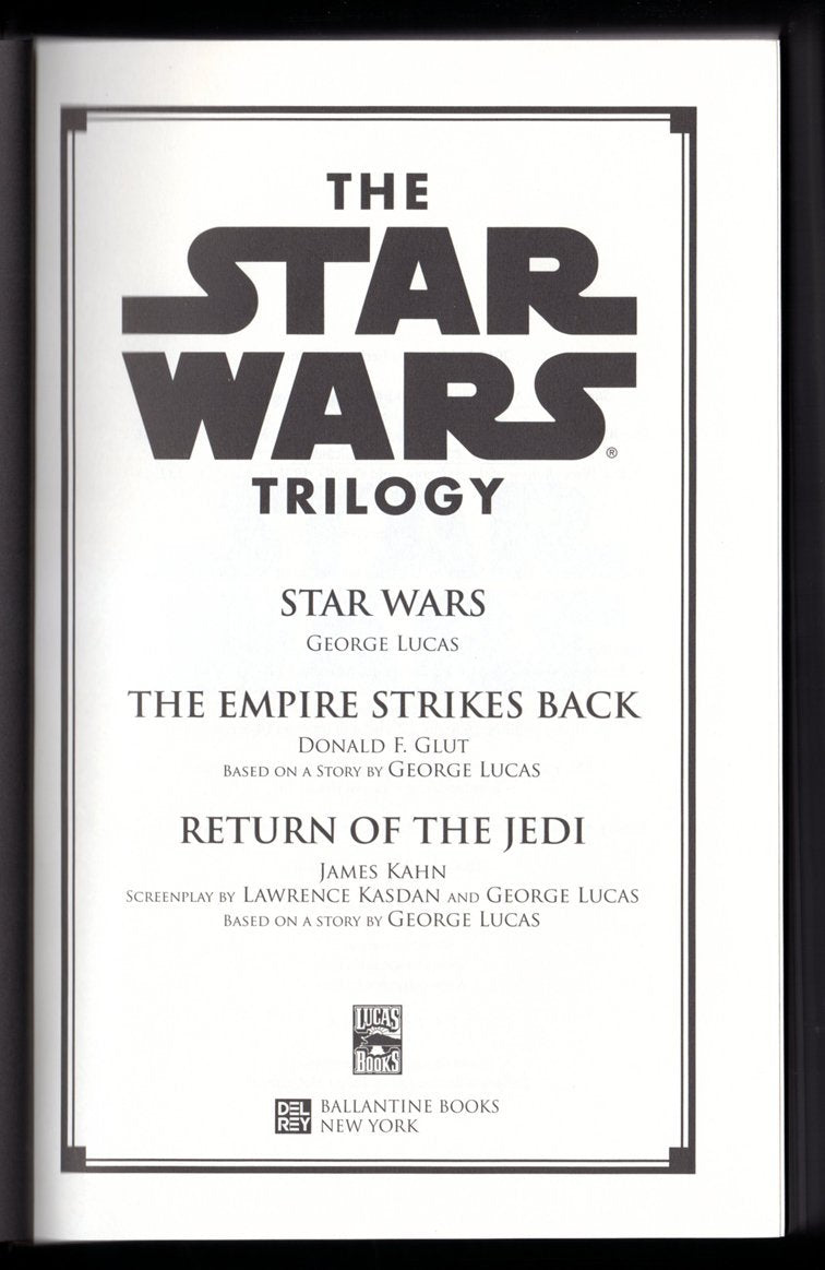 The Star Wars Trilogy Leatherbound Classics by barnes and no