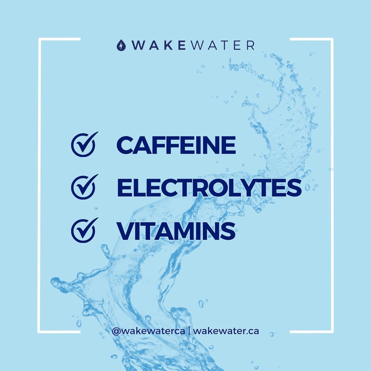 WakeWater Plus – Energy Powder – Raspberry Lemonade – 10 Sticks – Vitamins electrolytes - Canadian Distribution - Ships Free Within Canada on Orders Above CAD $199-3