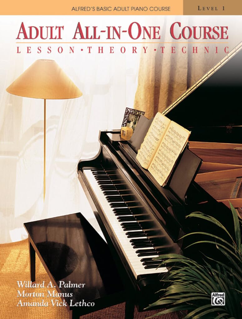 Adult All-in-One Course: Lesson, Theory, Technic, Level 1 by