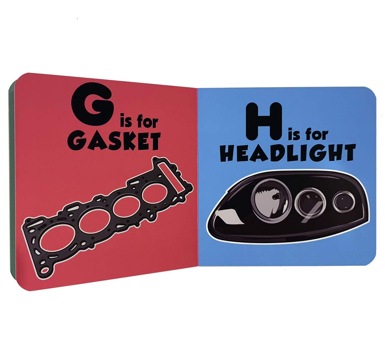 ABC's For Future Race Car Drivers Alphabet Book (Baby Book,