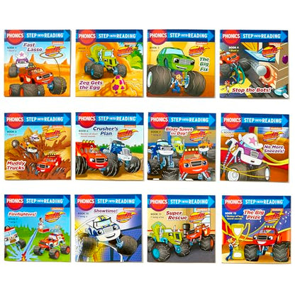 Monster Phonics (Blaze and the Monster Machines) (Step into