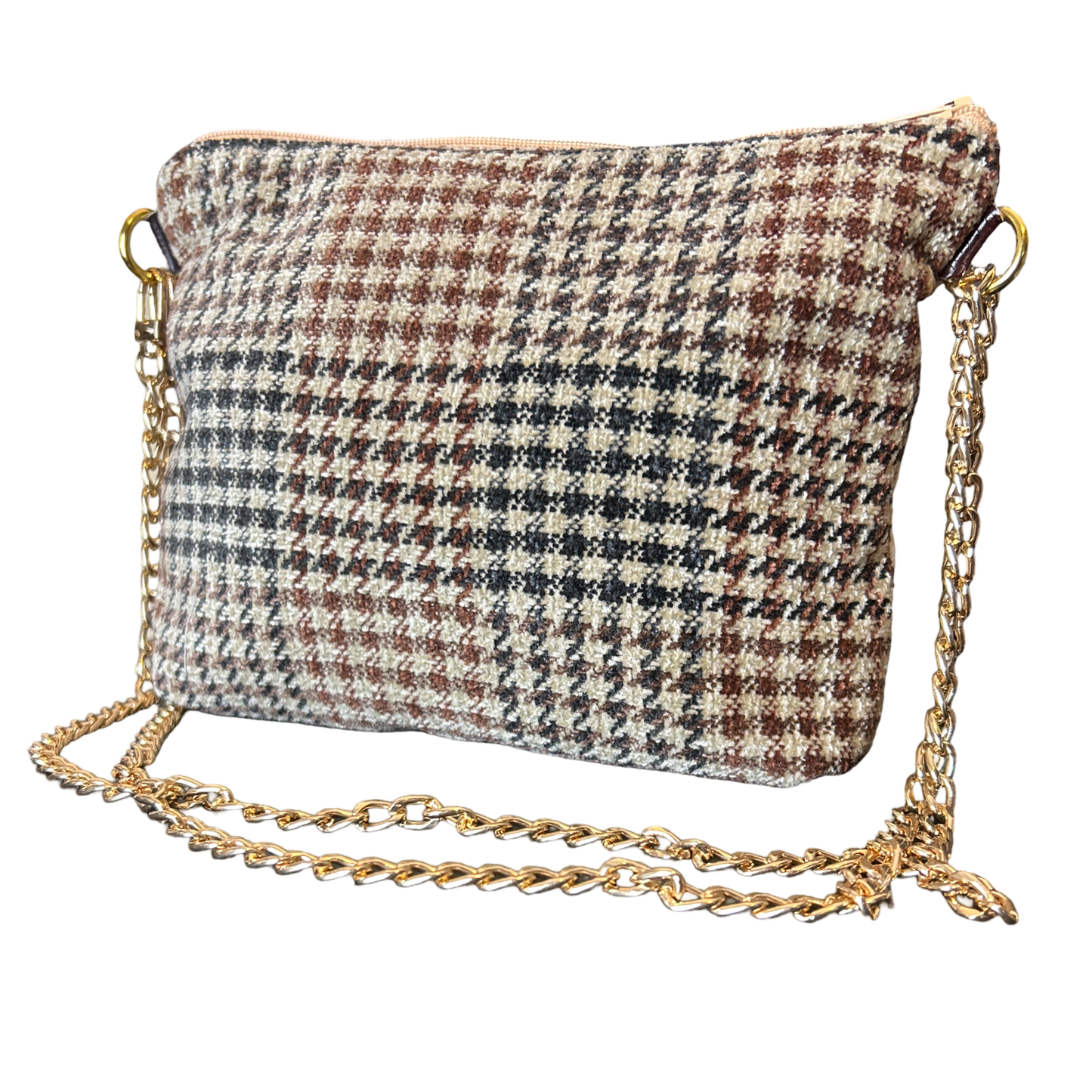 Cannes et Pommeaux Vintage Scarf Crossbody Bag