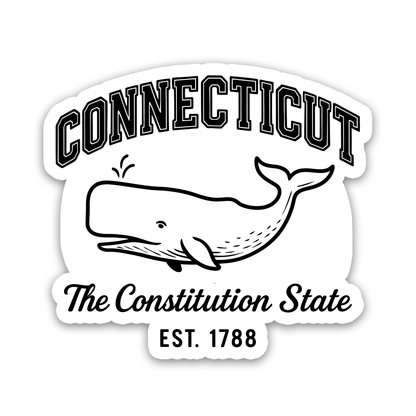 Connecticut Sticker - The Constitution State
