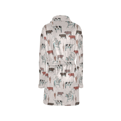Cattle Drive Women's Western Bath Robe