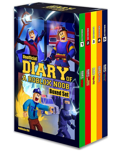 Diary of a Noob for Roblox: Boxed Set-1 by Robloxia Kid