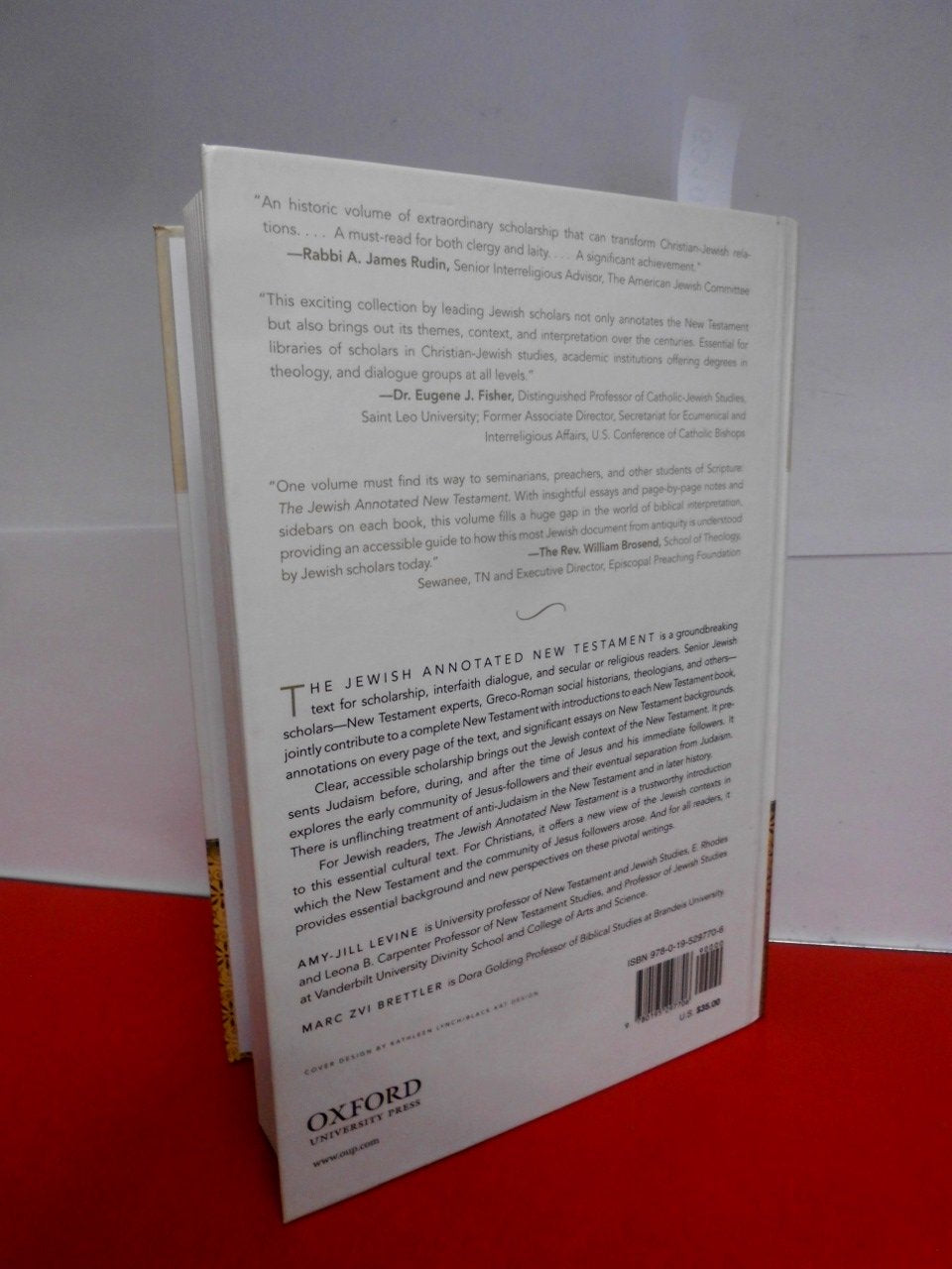 The Jewish Annotated New Testament by Levine, Amy-Jill