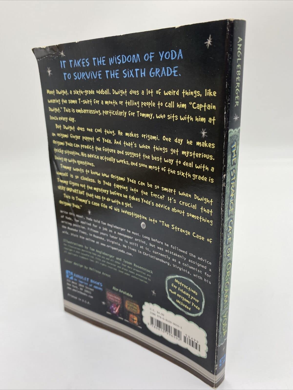 The Strange Case of Origami Yoda by Angleberger, Tom