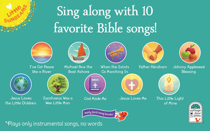 Best Loved Bible Songs - Childrens Board Book with Sing-Alon