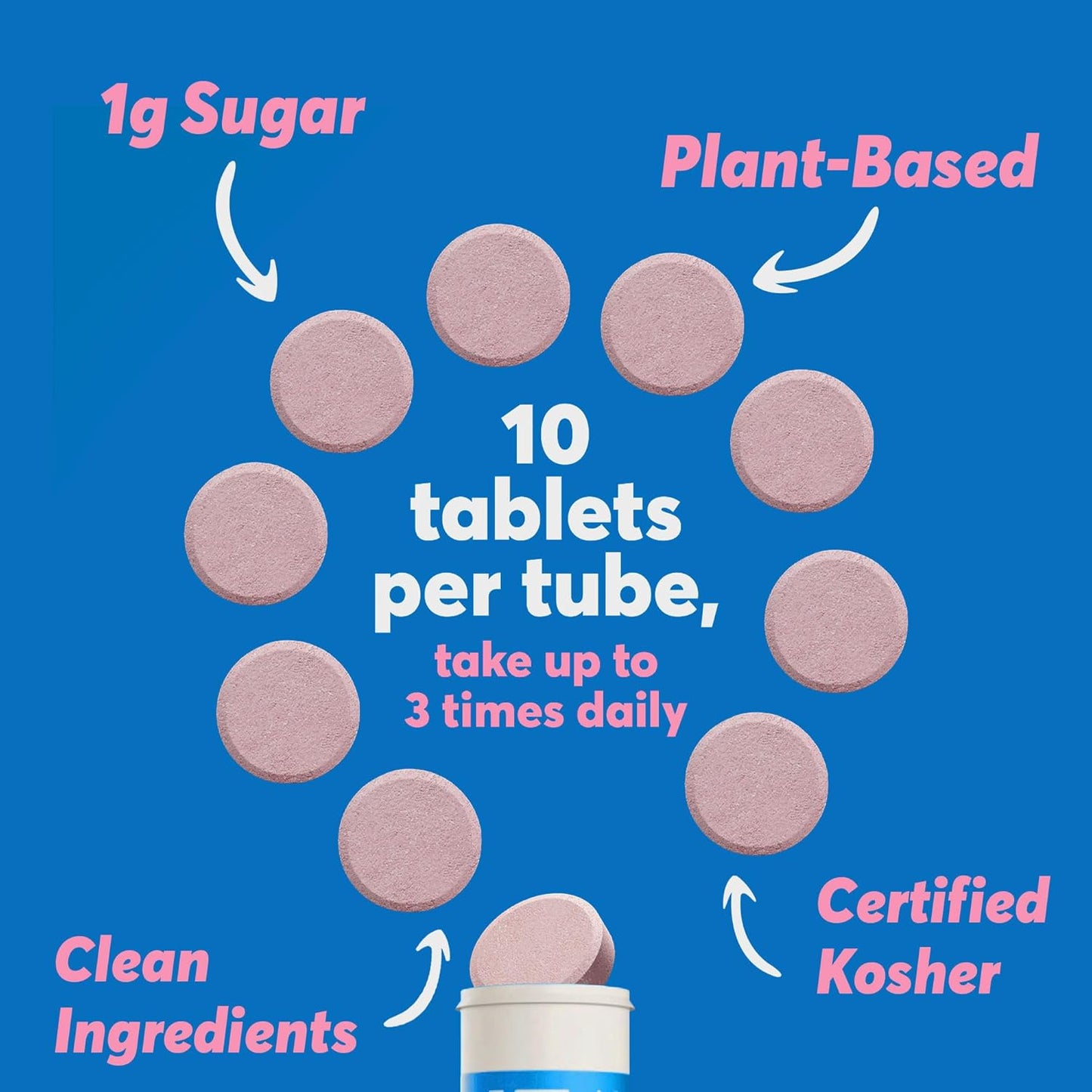 Nuun – Sport Electrolyte Tablets – Citrus Berry – 40 Servings – Ships Free Within Canada on Orders Above CAD $199-4