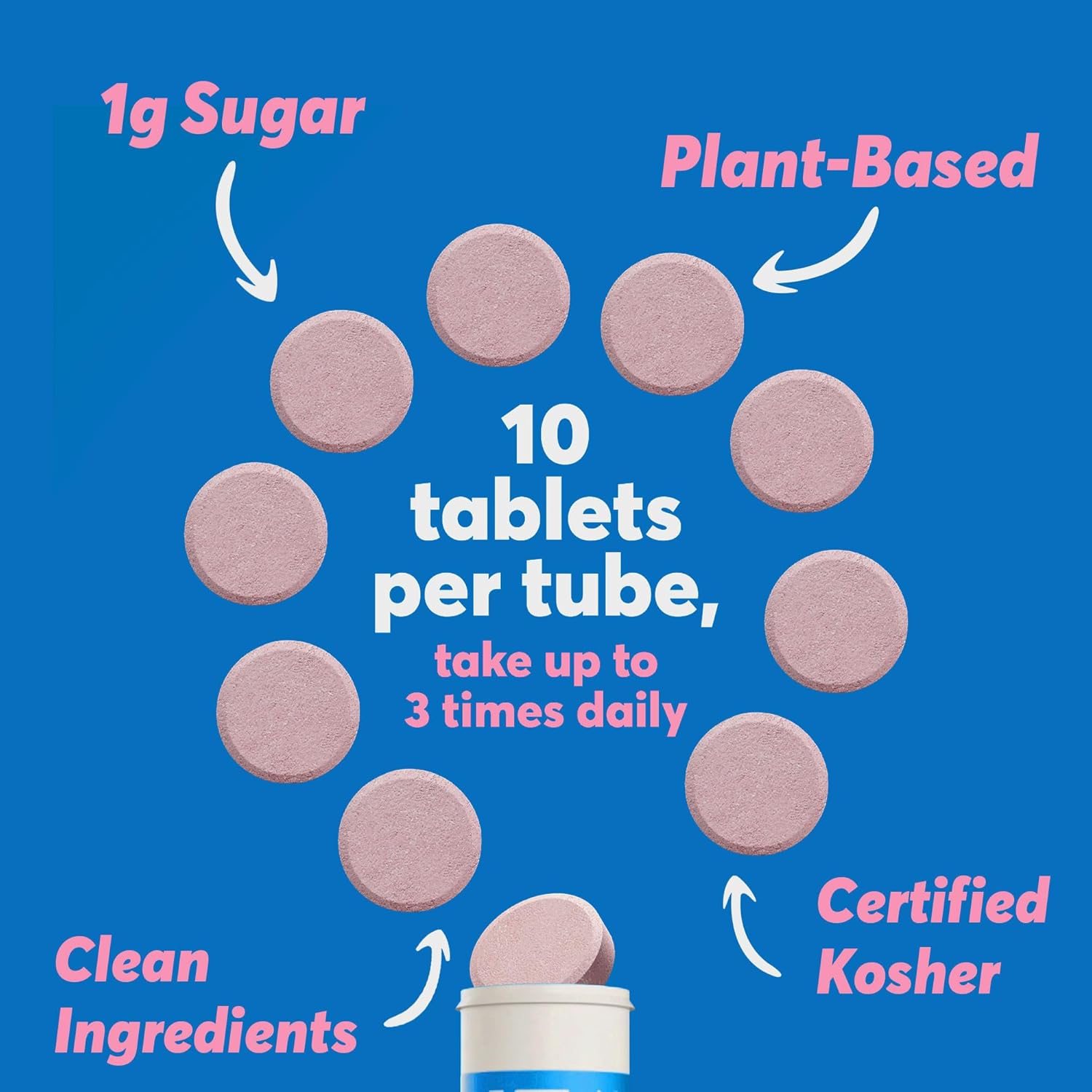 Nuun – Sport Electrolyte Tablets – Citrus Berry – 40 Servings – Ships Free Within Canada on Orders Above CAD $199-4
