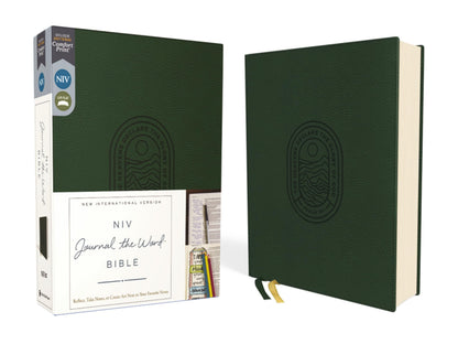 NIV, Journal the Word Bible (Perfect for Note-Taking), Leath